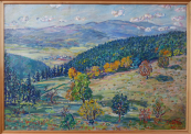 Frantisek Sorm - View of Kremnicke Pohorie and Rybare