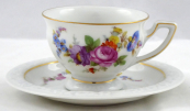 Coffee cup with flowers - Rosenthal, Maria