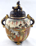 Incense burner with Geisha - Yokohama, Japan