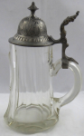 Tankard with medallion and inscription