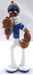 Popeye the Sailor - glass figurine