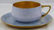 Art Nouveau light blue tea cup - Rosenthal, Donatello