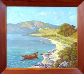 Till - Coast with boat