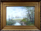 Frantisek Jaros - Painter at work in plein air