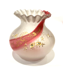 Bowl with red ribbon