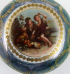 Aich, Doubí u KV - porcelánová dózička