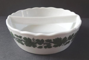 Swap bowl with vine leaves - Meissen