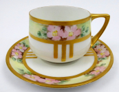 Rosenthal, Donatello - Secesní šálek s šípkovými růžemi