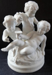 Biscuit sculpture with a goblet - Unterweissbach